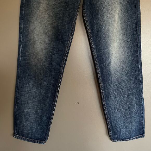 NWT ISABEL MARANT CORSY Jeans High Waist Straight Leg Blue Denim Size 2 Slouchy - Picture 10 of 16